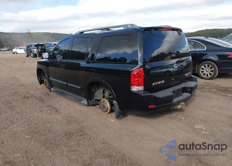 2015 Nissan Armada Platinum z USA, uszkodzony, nr VIN 5N1BA0NE7FN620670